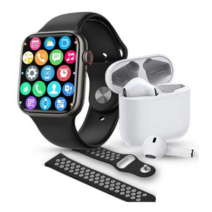 MONTRE CONNECTÉE W26 PRO MAX SÉRIE 8 + AIRPODS + 2 CEINTURES