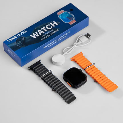 Smart Watch T3000 ULTRA avec 2 Paires de Bracelets