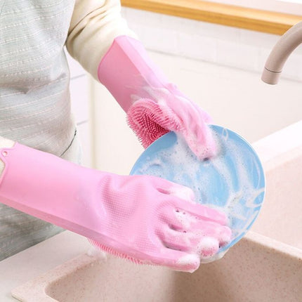 Gants de nettoyage magique - Silicone - Vaisselle