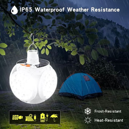 Ampoule LED Lumière Solaire Extérieure Étanche