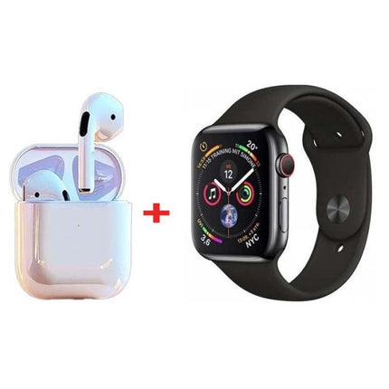 MONTRE CONNECTÉE W26 PRO MAX SÉRIE 8 + AIRPODS + 2 CEINTURES
