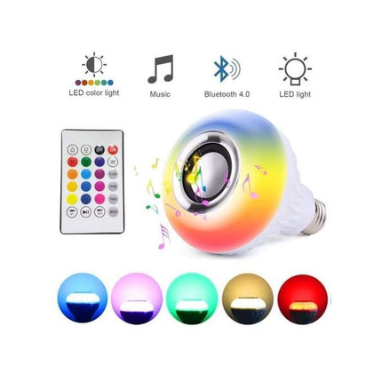 Ampoule LED RGB - bluetooth - USB - E27