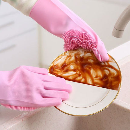 Gants de nettoyage magique - Silicone - Vaisselle