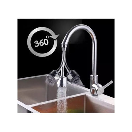 Tête de Robinet de Cuisine Pivotant 360 Degrés, Flexible de robinet Réglable