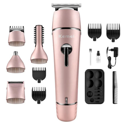 Kemei Tondeuse - Waterproof 10 En 1 - KM 1015