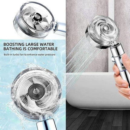Douchette Pomme Douche Salle de Bain Blanche, Rotation 360°