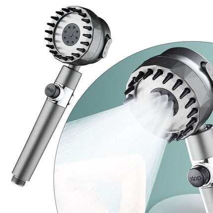 Pomme de douche HAUTE PRESSION + Filtre, Douchette à 3 modes