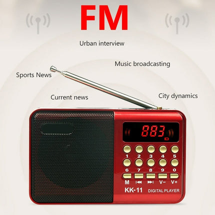 Joc Mini Radio FM Numérique Portable