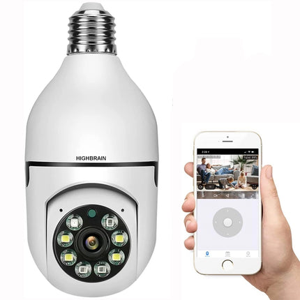 Caméra de Surveillance ampoule panoramique 360°