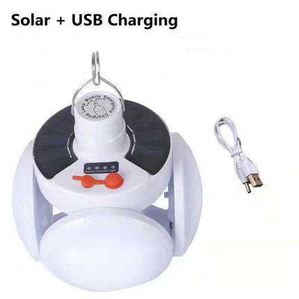 Ampoule LED Lumière Solaire Extérieure Étanche