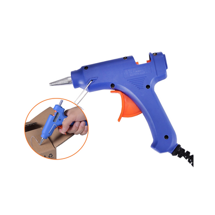 Generic Pistolet à colle chaude - Avec 10 battons - 60 W