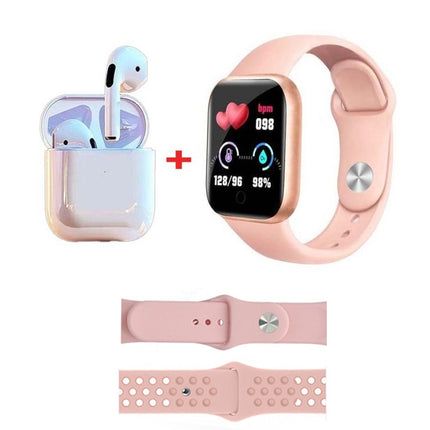 MONTRE CONNECTÉE W26 PRO MAX SÉRIE 8 + AIRPODS + 2 CEINTURES